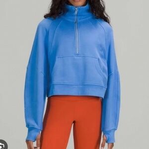 Lululemon Scuba Full Zip in Blue Nile